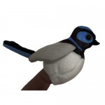 Finger Puppet - Blue Wren